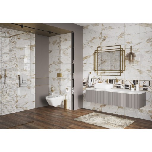 Керамогранит Meissen Keramik Wild chic A16506 89.8*21.8 коричневый